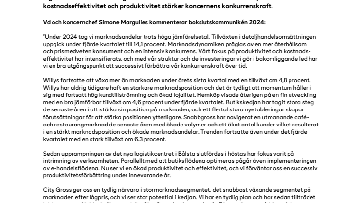 Stärkta marknadspositioner och slutfört förvärv av City Gross 1.pdf