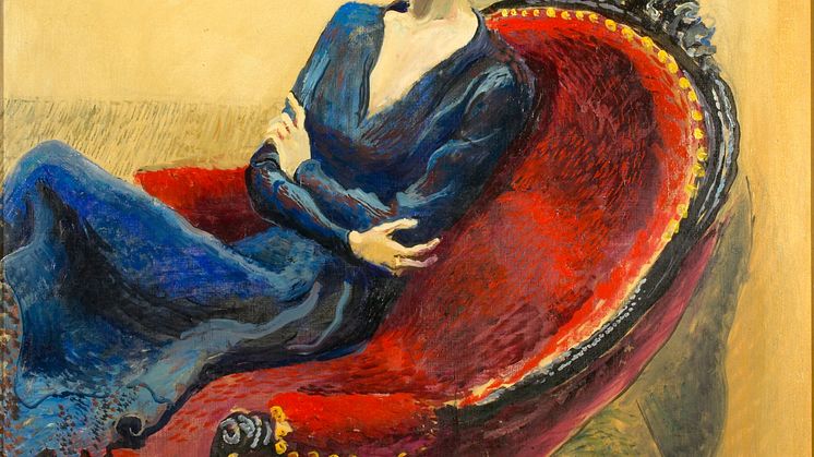 Per Krohg: Skuespillerinnen (1927?). Foto: Svein Andersen, Munchmuseet
