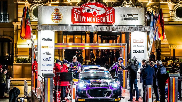 Fords nye rallybil vinder Monte Carlo Rally
