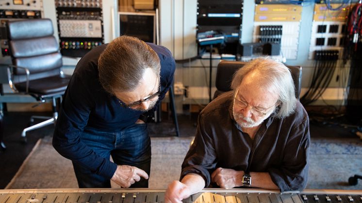 ABBA - Studio image (Credit: Ludvig Andersson)