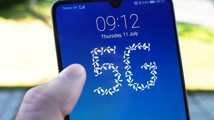 Telenor i luften med 5G
