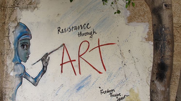 The Freedom Theatre i Jenin.