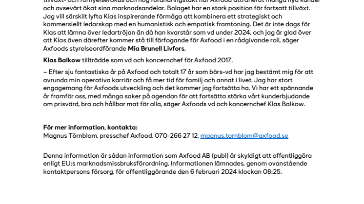 PM_240206_Klas Balkow kommer att lämna som vd för Axfood.pdf