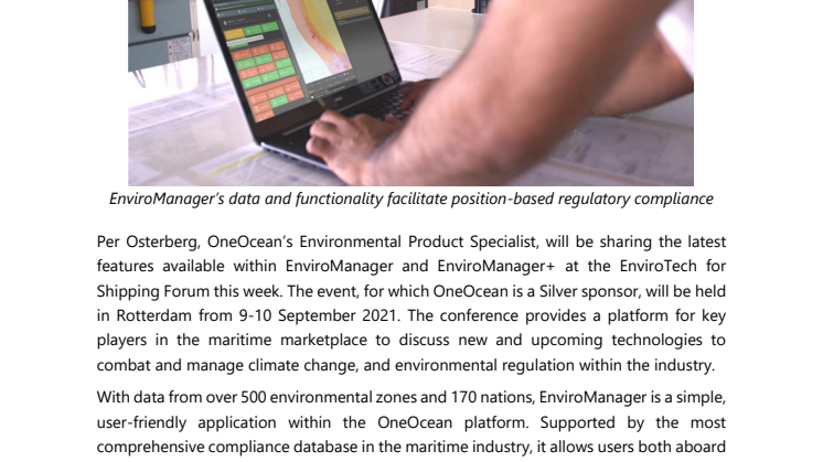 September 2021 - OneOcean - EnviroTech FINAL.pdf