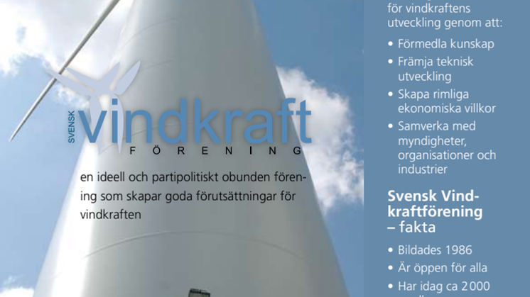 Svensk Vindkraftförening-Medlemsförmåner och verksamhetsgrenar