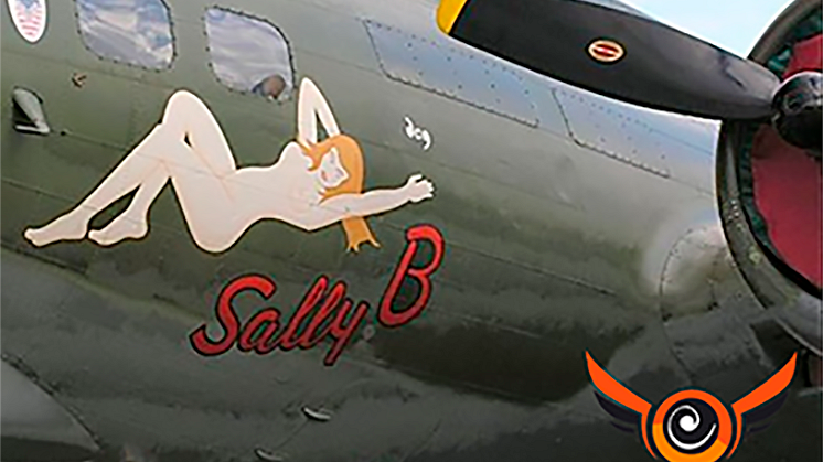 Det legendariske B-17 veteranbombefly ’Sally B’ 