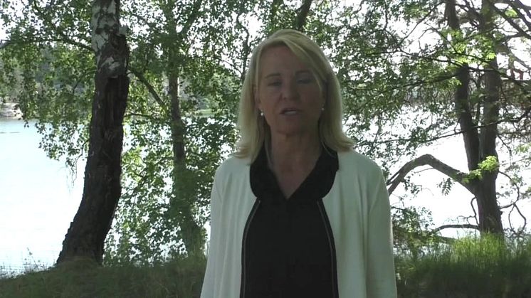 Ingela Hallberg, Nordic Medical Director, Merck, berättar om MS
