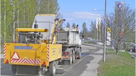 Nu sopas gatorna rena efter vinterns sandning