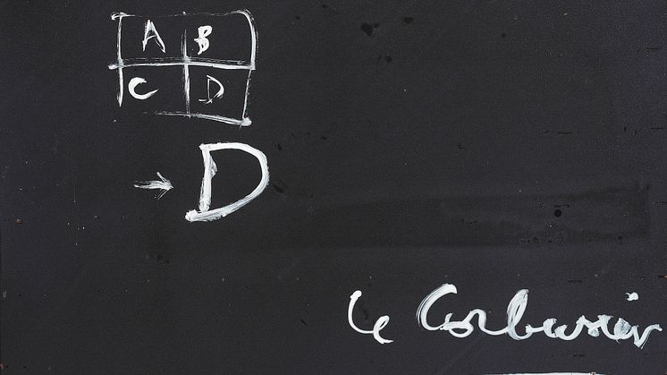 Bagsiden af Le Corbusier "Pentecôte" (1959)