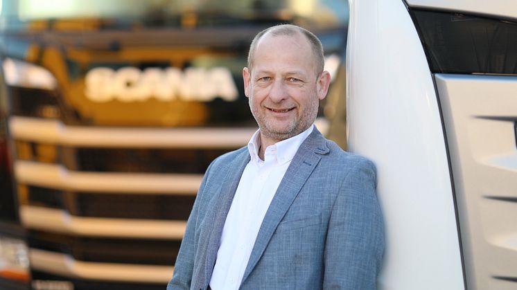René Renkema, Geschäftsführer der Scania Finance Deutschland Gruppe.