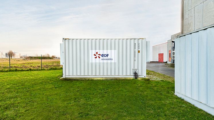 Batteriespeicher von EDF Renewables Deutschland