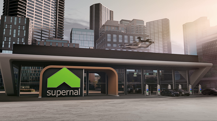 Hyundai Motor Group presenterar sin vision för Advanced Air Mobility under 2023 Bloomberg New Economy Forum. 