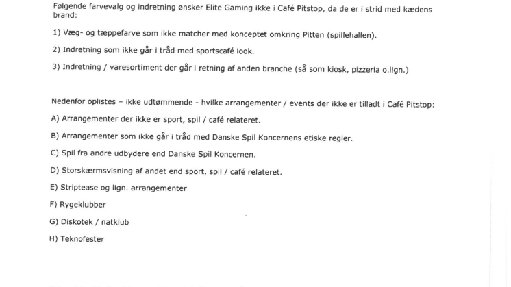 Elite Gaming - CP negativliste