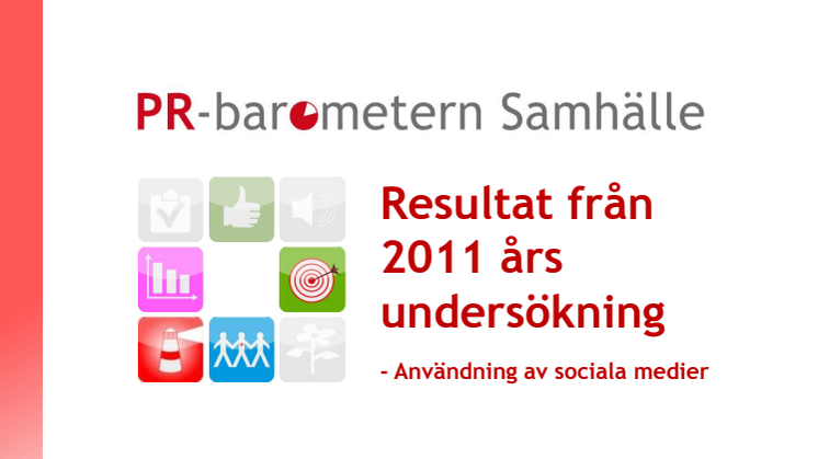 Markant ökad användning av sociala medier bland svenska samhällsjournalister i sitt arbete!