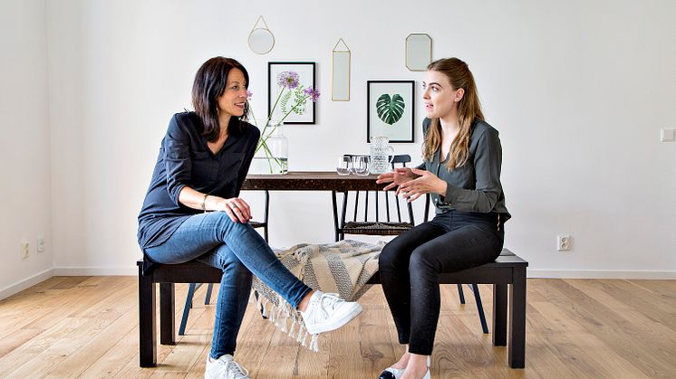 Petra Jensen och Isabell Andén, inredningsstylister på Bjurfors Home