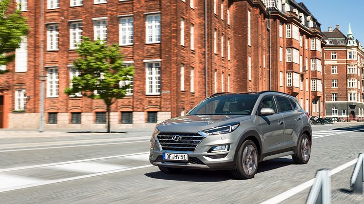 Nya Hyundai Tucson lanseras som 48 V mildhybrid.