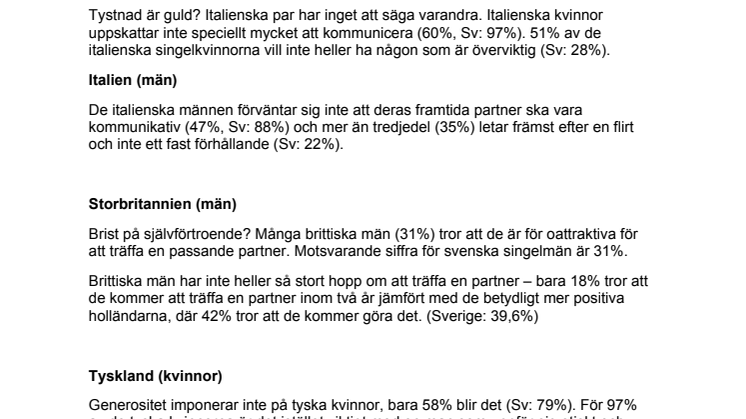 Gränslös kärlek  – allt du behöver veta för att dejta en europé!