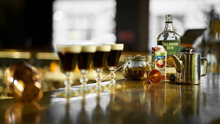 Gör en grön Irish coffee på St Patrick’s Day 