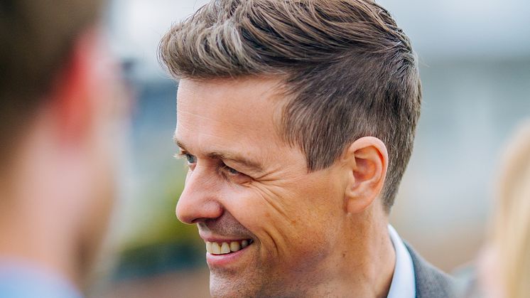 Partileder Knut Arild Hareide, KrF. Foto: KrF