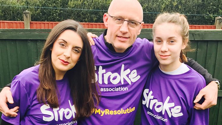 ​Ilkeston man takes on Resolution Run for the Stroke Association