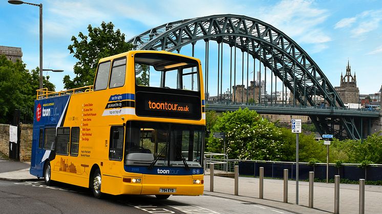 Toon Tour open-top sightseeing bus