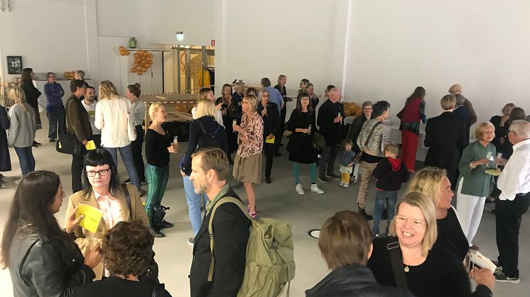 Invigning Konstverket i Telestaden