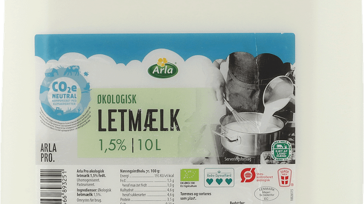 Arla® Pro Økologisk letmælk 10L_original