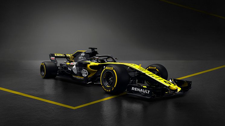 Renault R.S. 2018 F1 racer 