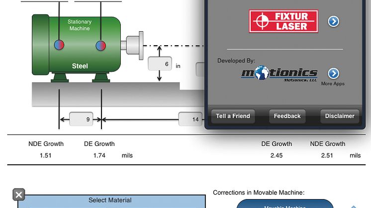 Free Apps for the Shaft Alignment Professionals