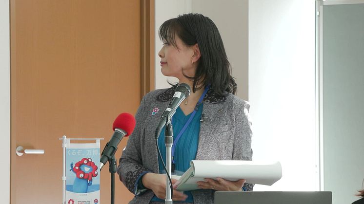Mayu Katakabe, Deputy Director General of Commerce, Industry, and Labor, Osaka Prefecture 