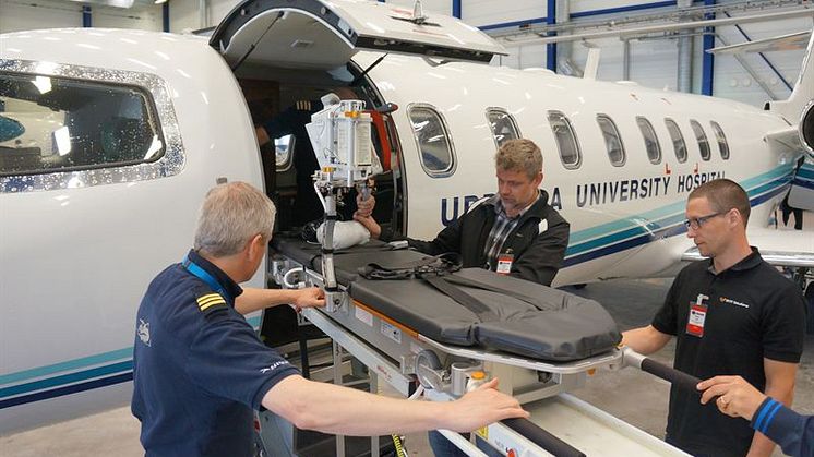 Ett flygande akutsjukhus från Västerbotten