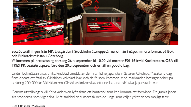 Vasst inslag på Bokmässsan 2013