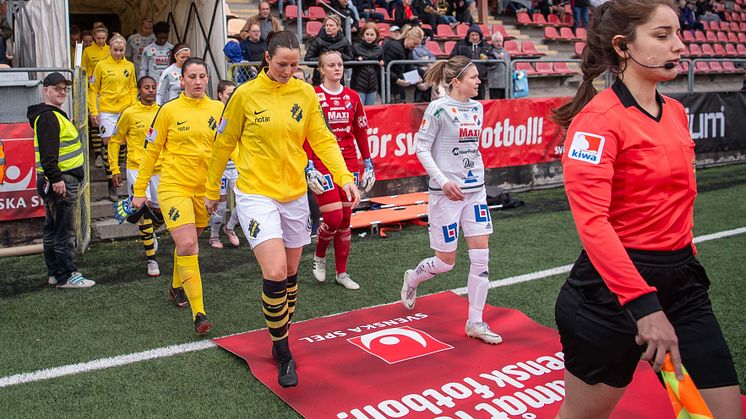 Certifiering inom Elitfotboll Dam för 2019 – tränarnas utbildningsnivå ökar