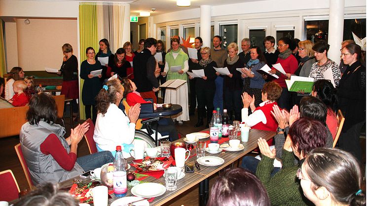 Der Gewandhaus-Chor singt im Hospiz