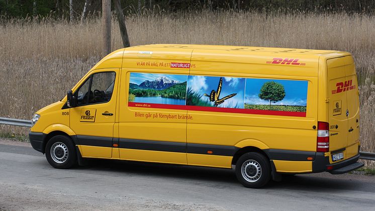 DHL först i branschen med riktig miljöfrakt