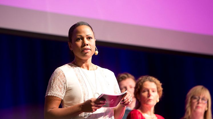Vassa samtal med Alice Bah Kuhnke på Meg16