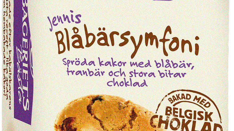 Jennis Blåbärssymfoni - en nyhet för bär- och chokladälskare