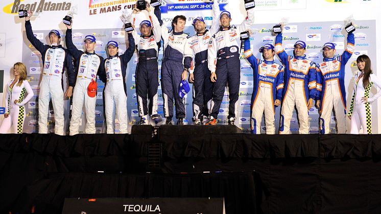 Peugeot vann Petit Le Mans och säkrade totalseger i Intercontinental Le Mans Cup