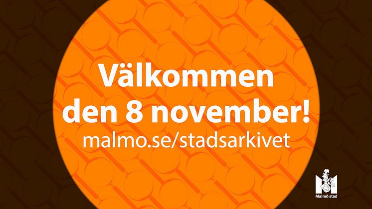 Välkommen till Stadsarkivets invigning och öppet hus 8 november 2014