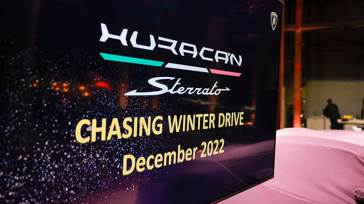 Lamborghini Winter Drive 2022
