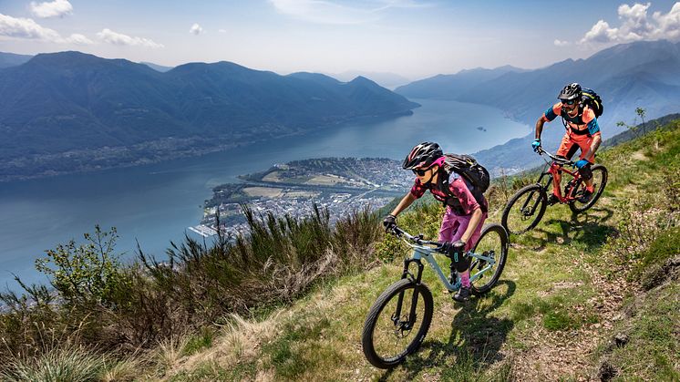 MTB Cardada-Copyright Ticino Turismo, Foto Alessio Pizzicanella, solo uso turistico , no commerciale