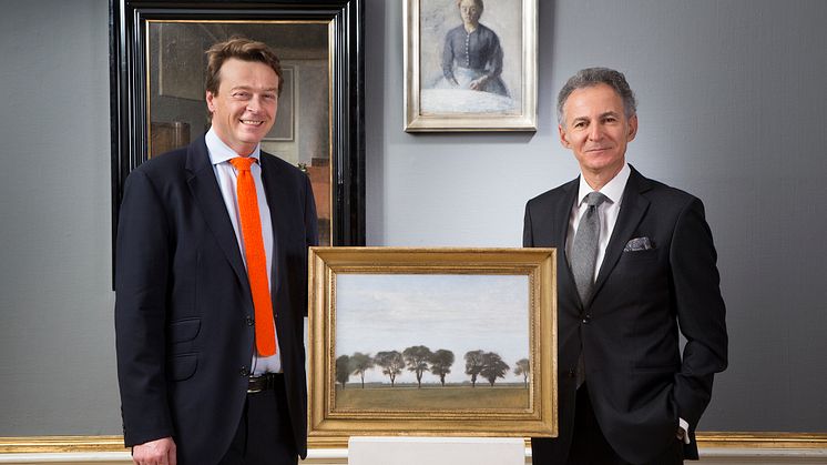 Frederik Bruun Rasmussen og den franske ambassadør François Zimeray