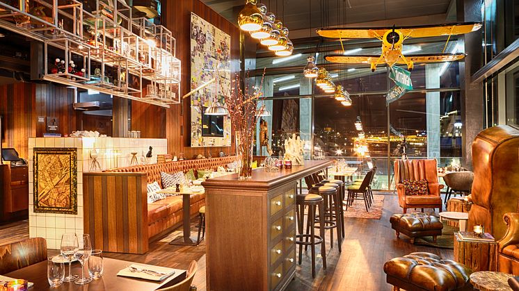 Cuckoo's Nest at Radisson Blu Riverside Hotel, Lindholmen, Sweden, winner of Best Hotel Bar in the European Hospitality Awards 2104