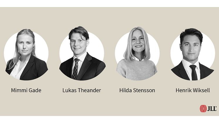 JLL expanderar och rekryterar fyra medarbetare till Capital Markets
