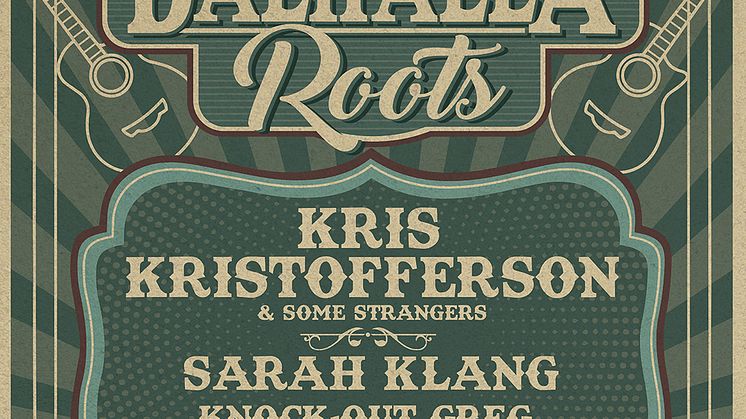 Kris Kristofferson till Dalhalla Roots!