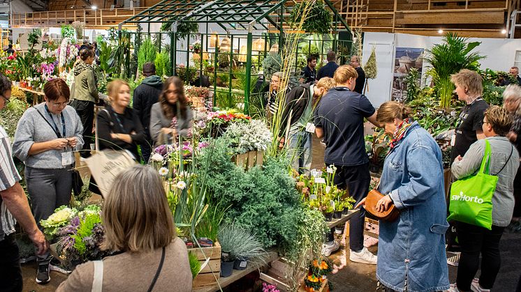 Från mässgolvet på Elmia Garden 2024