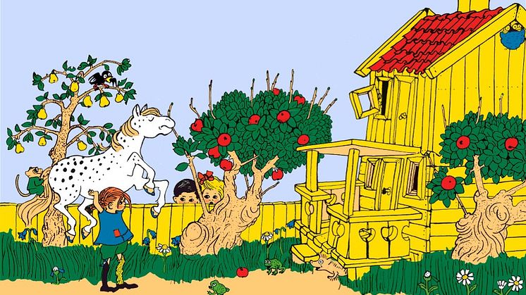 Pippi ankommer interaktiv