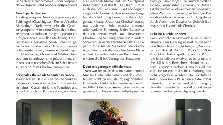 Schaufenster: Professionell gestaltet