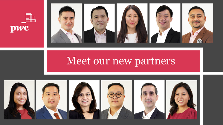 PwC welcomes 11 new partners in Singapore