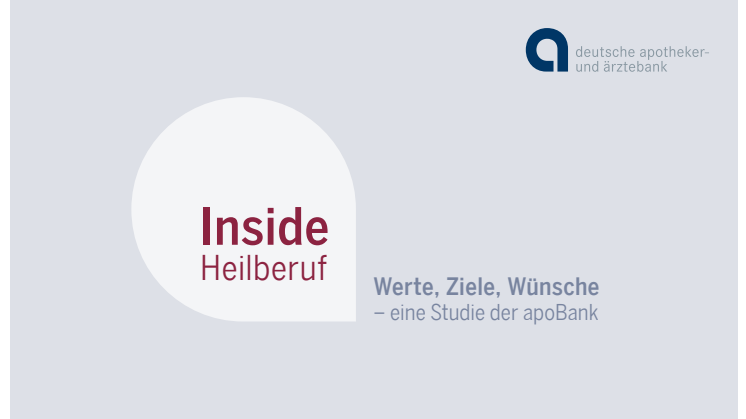 Inside Heilberuf - Werte, Ziele, Wünsche